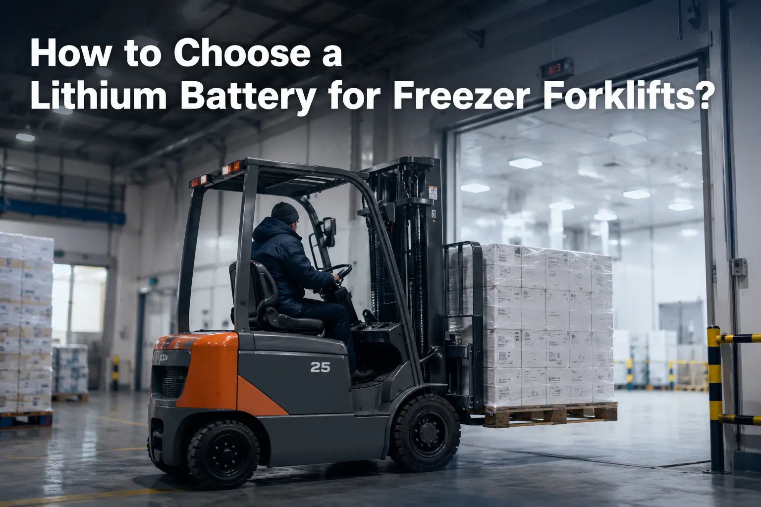 Bagaimana Cara Memilih Baterai Lithium Untuk Forklift Freezer?